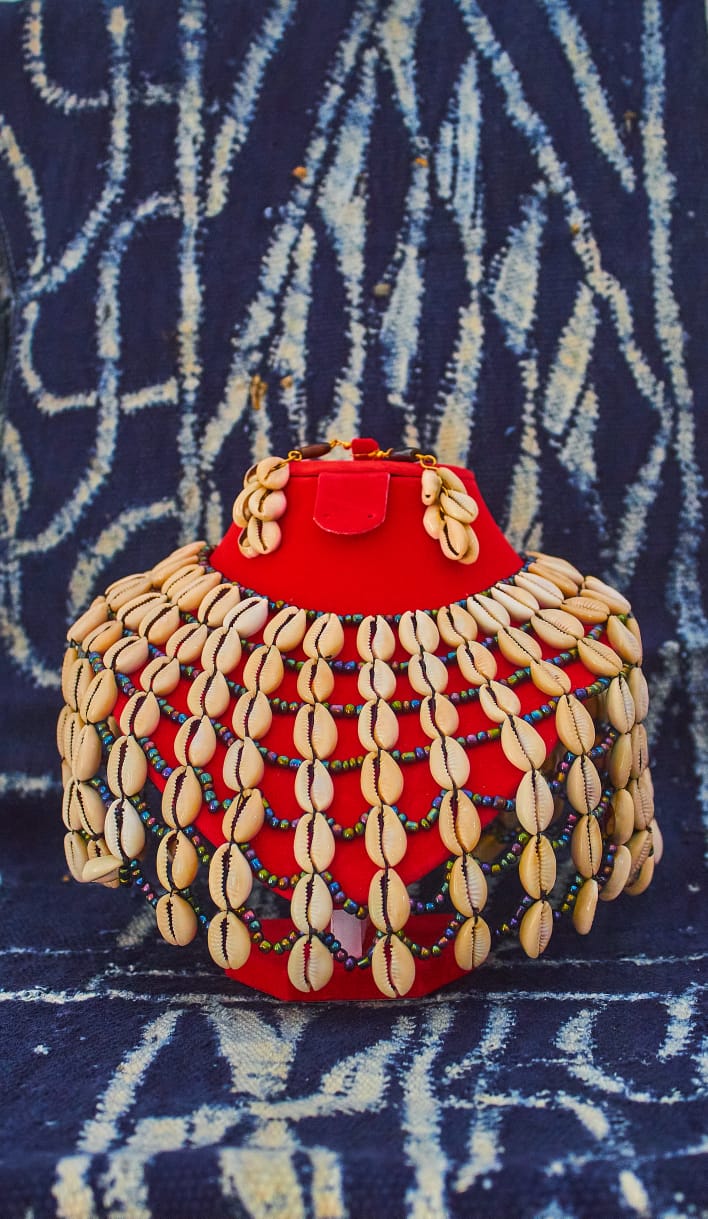 Collier & Boucles D'Oreilles Énergie Bleu-Soleil